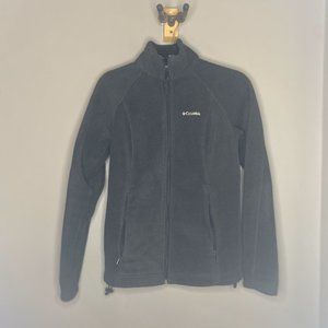 Black columbia zip up fleece
